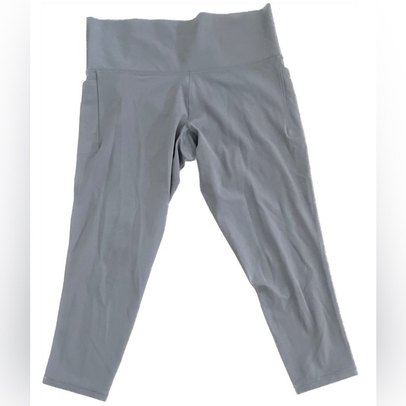 ATHLETA Blue Capri Leggings, Size 1X - Picture 1 of 4